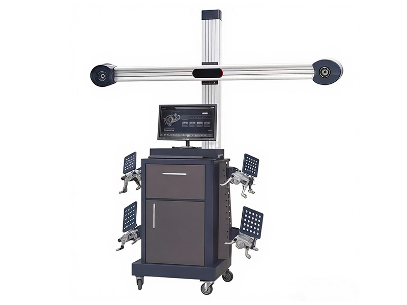 Wheel Aligner With Auto Tracking Beam